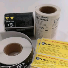 Self Adhesive Oil-proof And Waterproof Food Oil Label Printing With Customized Size